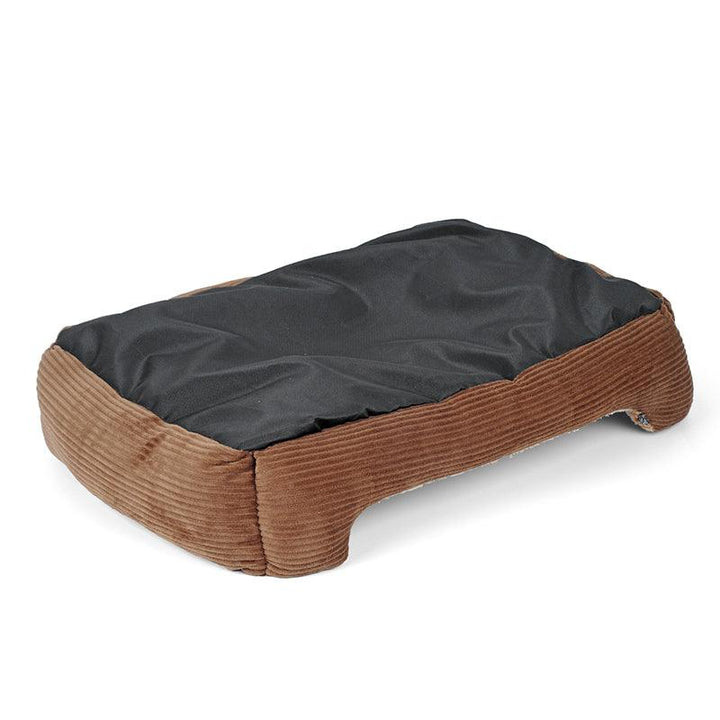 Warm Fleece Dog's Bed with Colorful Print - Trendha