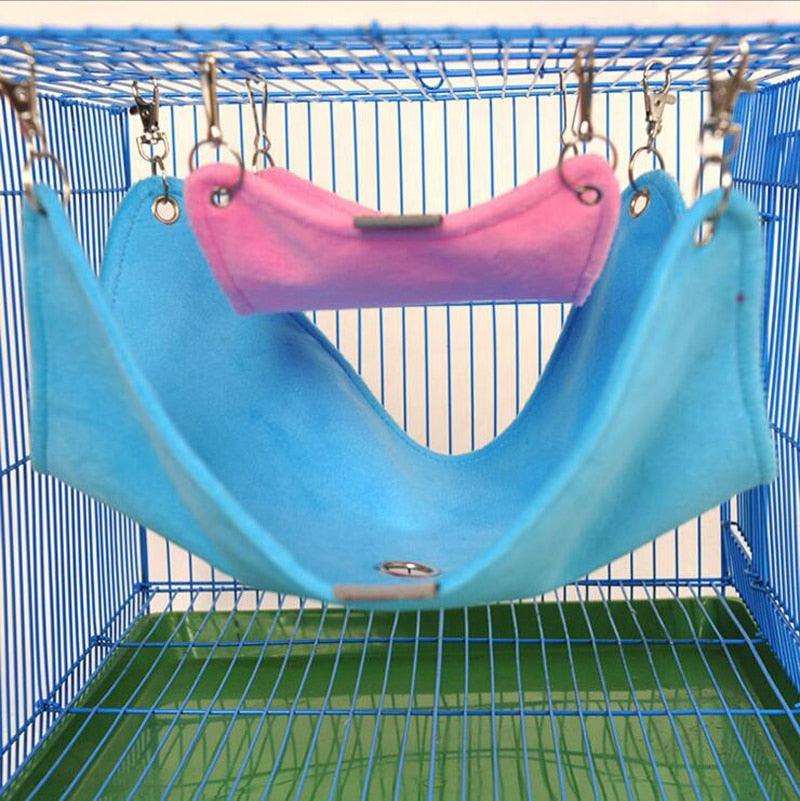 Warm Plush Hammock For Small Pets - Trendha