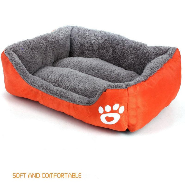 Warm Waterproof Fleece Pet Bed - Trendha
