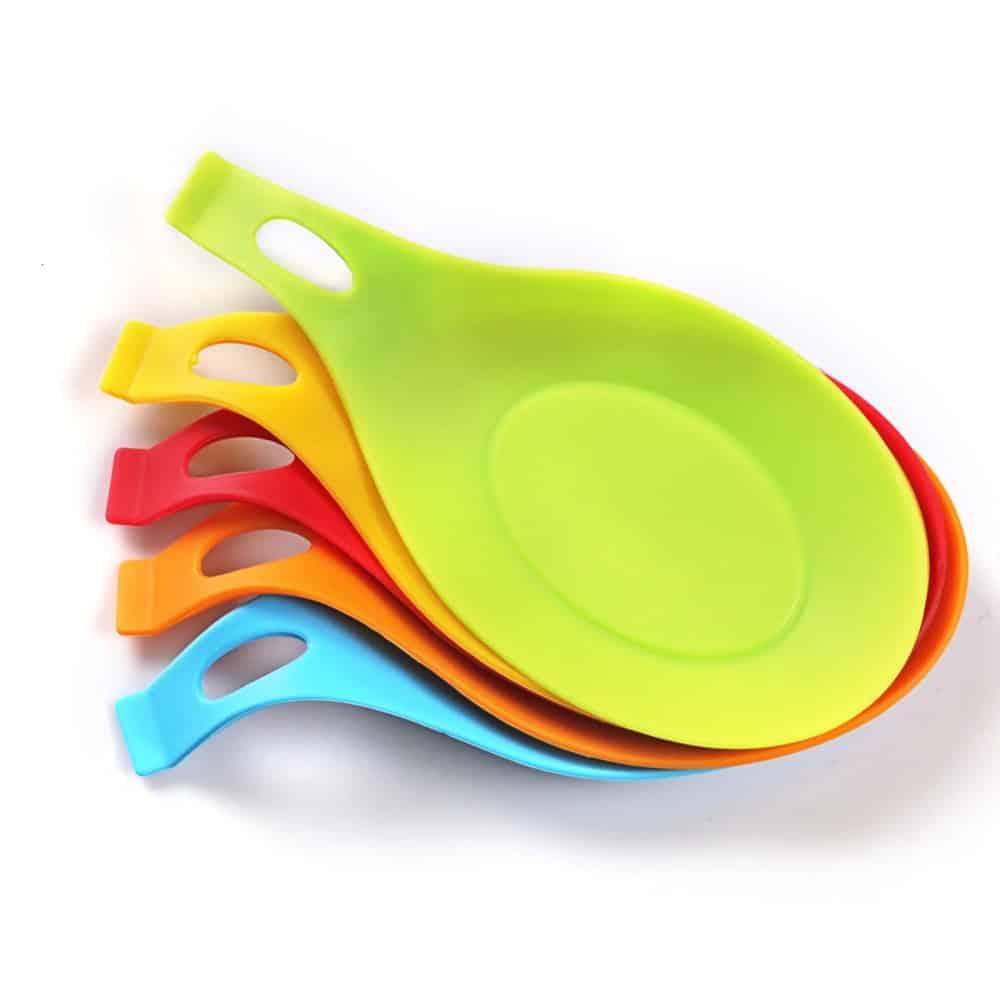 Waterdrop Shaped Silicone Spatula Holder
