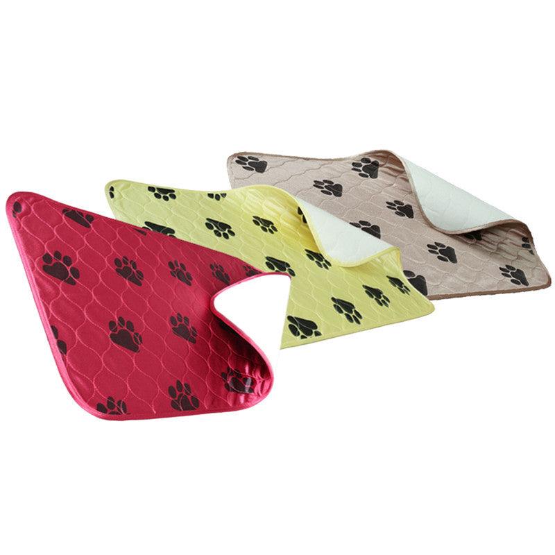 Waterproof Dog's Mat with Dog Paws Print - Trendha