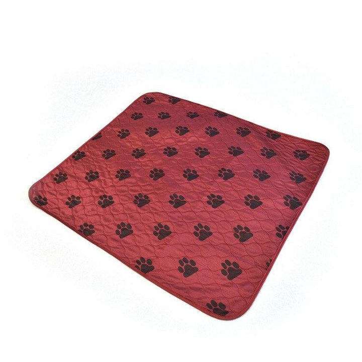 Waterproof Dog's Mat with Dog Paws Print - Trendha