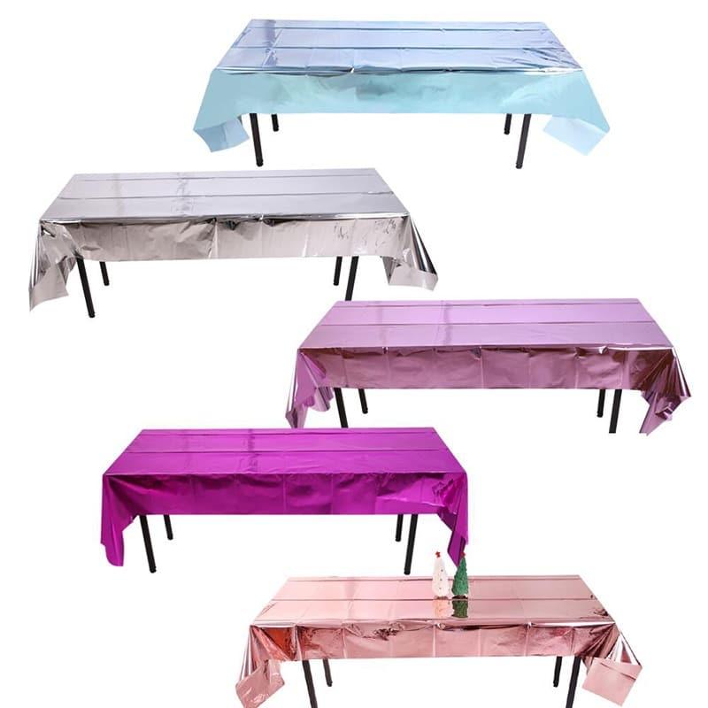 Waterproof Party Glitter Disposable Table Cloth - Trendha