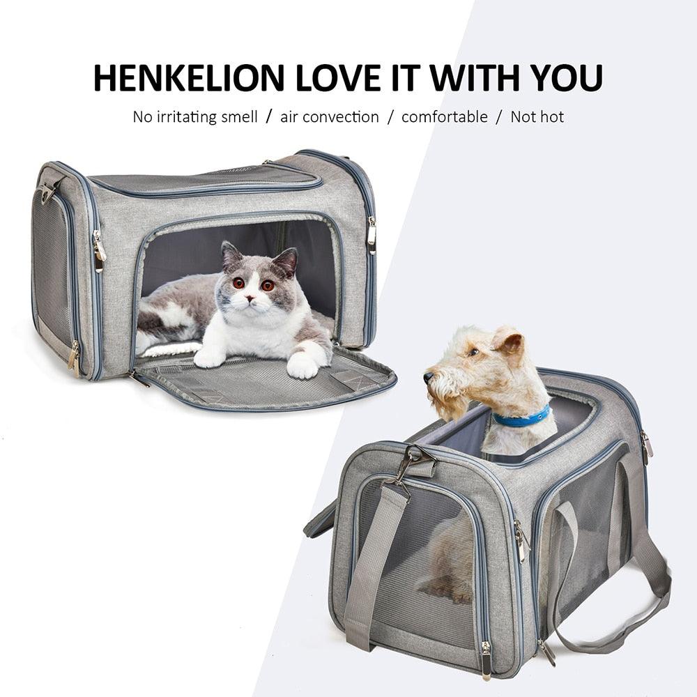 Waterproof Soft-Sided Pet Carrier - Trendha