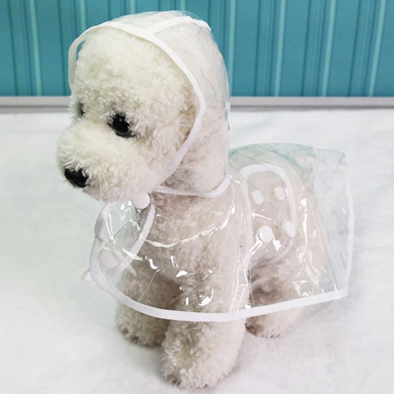 Waterproof Transparent Dog Raincoat