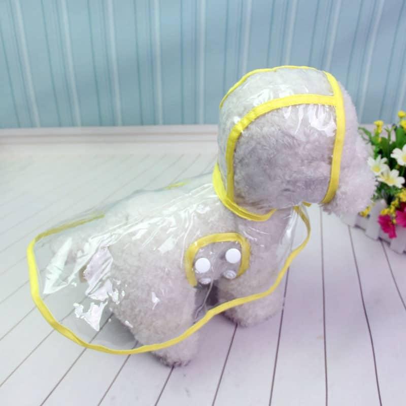 Waterproof Transparent Dog Raincoat - Trendha