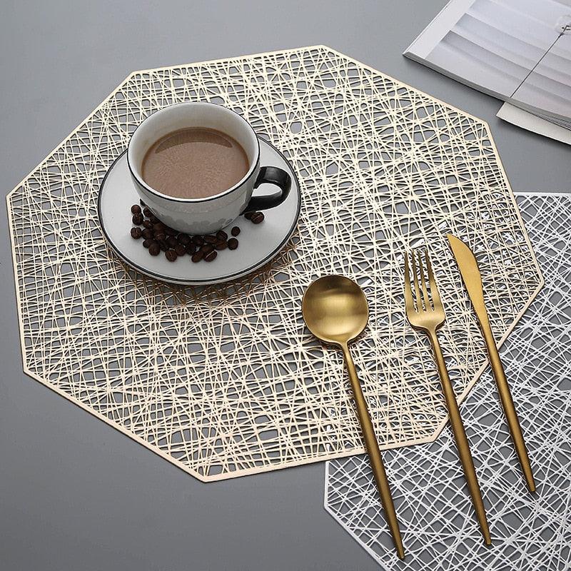 Web Placemat 6/4 Pcs Set - Trendha