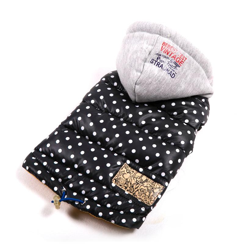 Winter Polka Dot Pet's Vest