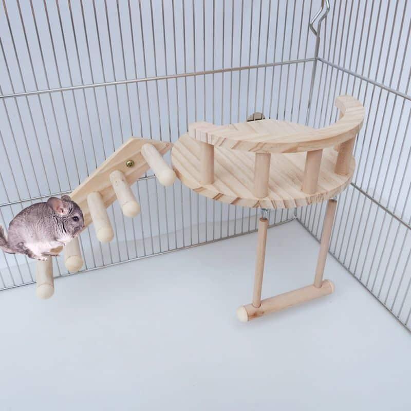 Wooden Climbing Toy for Small Pets - Trendha