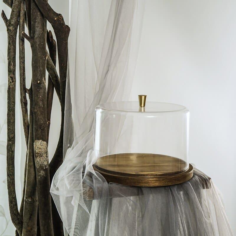 Wooden Round Tray - Trendha
