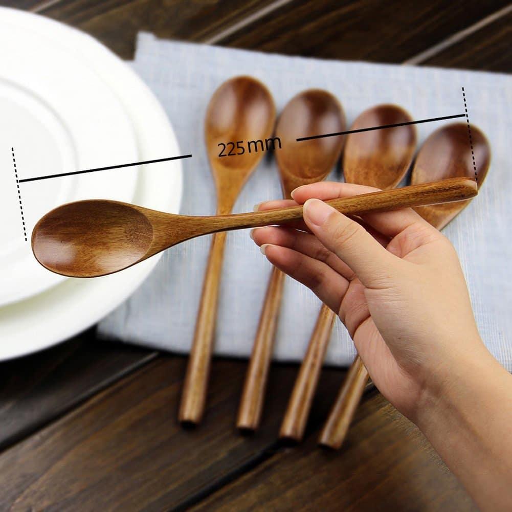 Wooden Spoons 5 Pcs Set - Trendha