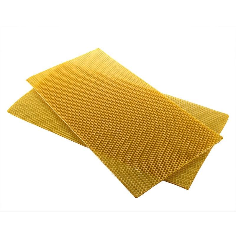 Yellow Wax Beehive Honeycomb Sheet 10 pcs Set - Trendha